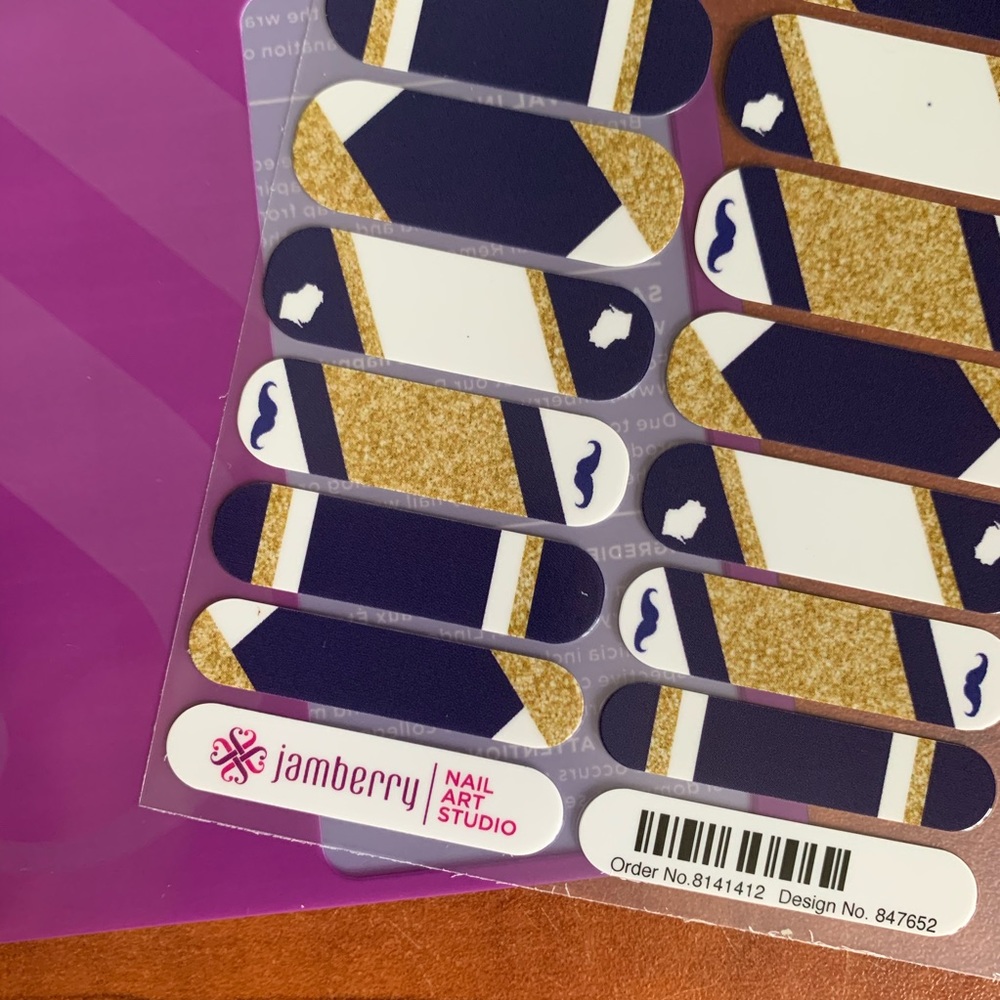 Brewers Themed Jamberry Wraps Nail Art Studio